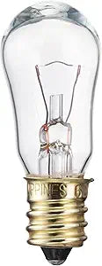 Philips 6-Watt S6 Incandescent Candelabra Base Indicator Light Bulb (2-Pack)