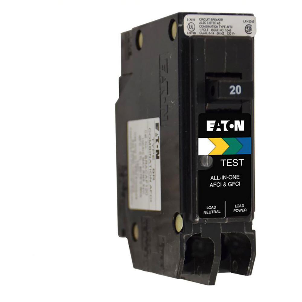 BR 20 Amp All in One AF/GF Plug-On-Neutral Breaker - Super Arbor