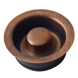 Rockwell Farmhouse Apron-Front Copper All-In-One 33 in. Double Bowl 50/50 Kitchen Sink with Pfister Faucet and Drains