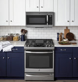 GE 1.9 cu. ft. Over the Range Microwave in Stainless Steel with Sensor Cooking