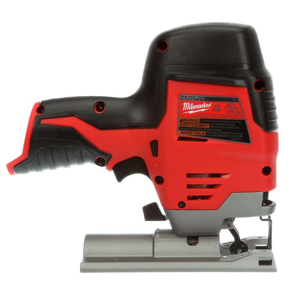 M12 12-Volt Lithium-Ion Cordless Jig Saw (Tool-Only) - Super Arbor