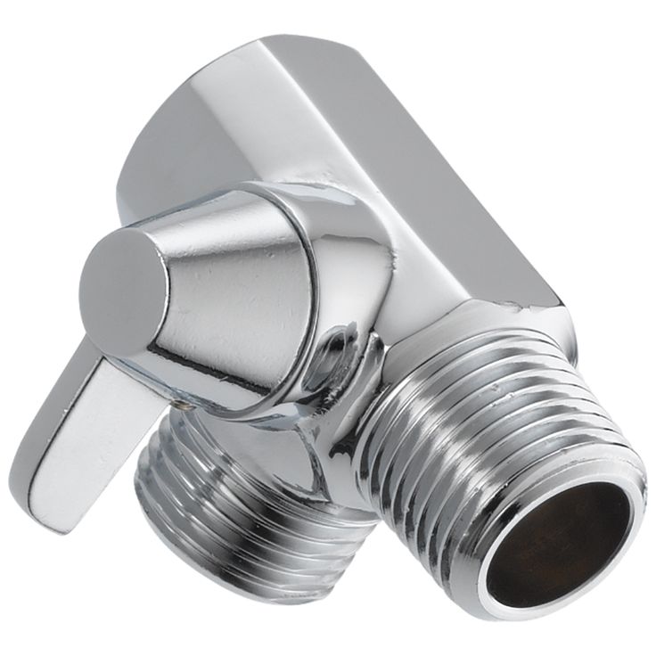 Delta 0.5-in Chrome Universal Shower Arm with Diverter