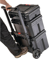 CRAFTSMAN TRADESTACK System 22.5-in Black Structural Foam Lockable Rolling Tool Box (CMST21445)
