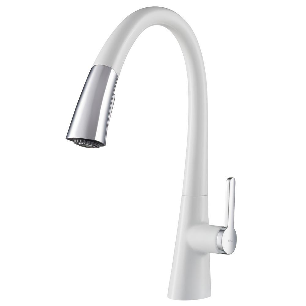 Nolen Single-Handle Pull-Down Sprayer Kitchen Faucet with 2-Function Sprayhead in all-Brite Spot Free Stainless Steel - Super Arbor