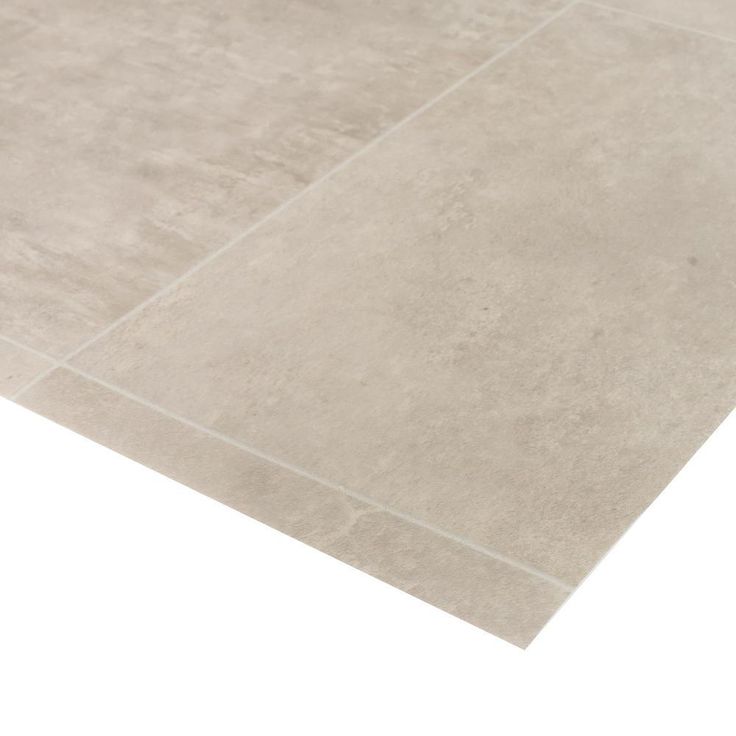TrafficMASTER Brushed Limestone Neutral Residential Vinyl Sheet, Sold by 12 ft. Wide x Custom Length