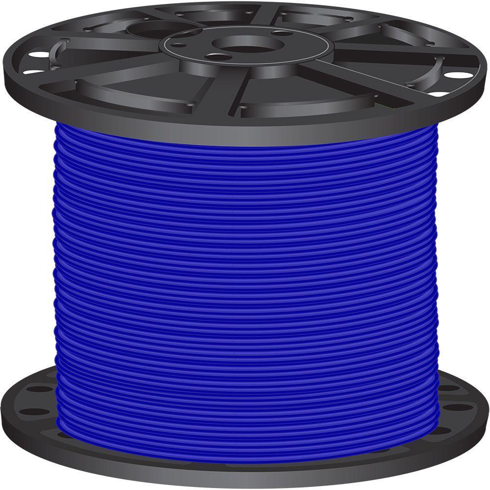 500 ft. 6 Black Stranded CU SIMpull THHN Wire - Super Arbor