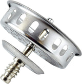Keeney K5410 3.5-in Stainless Steel Leakproof Turn-to-Seal Kitchen Sink Strainer with Basket