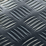 Rubber-Cal "Diamond-Grip" 4 ft. x 30 ft. Black Commercial PVC Flooring