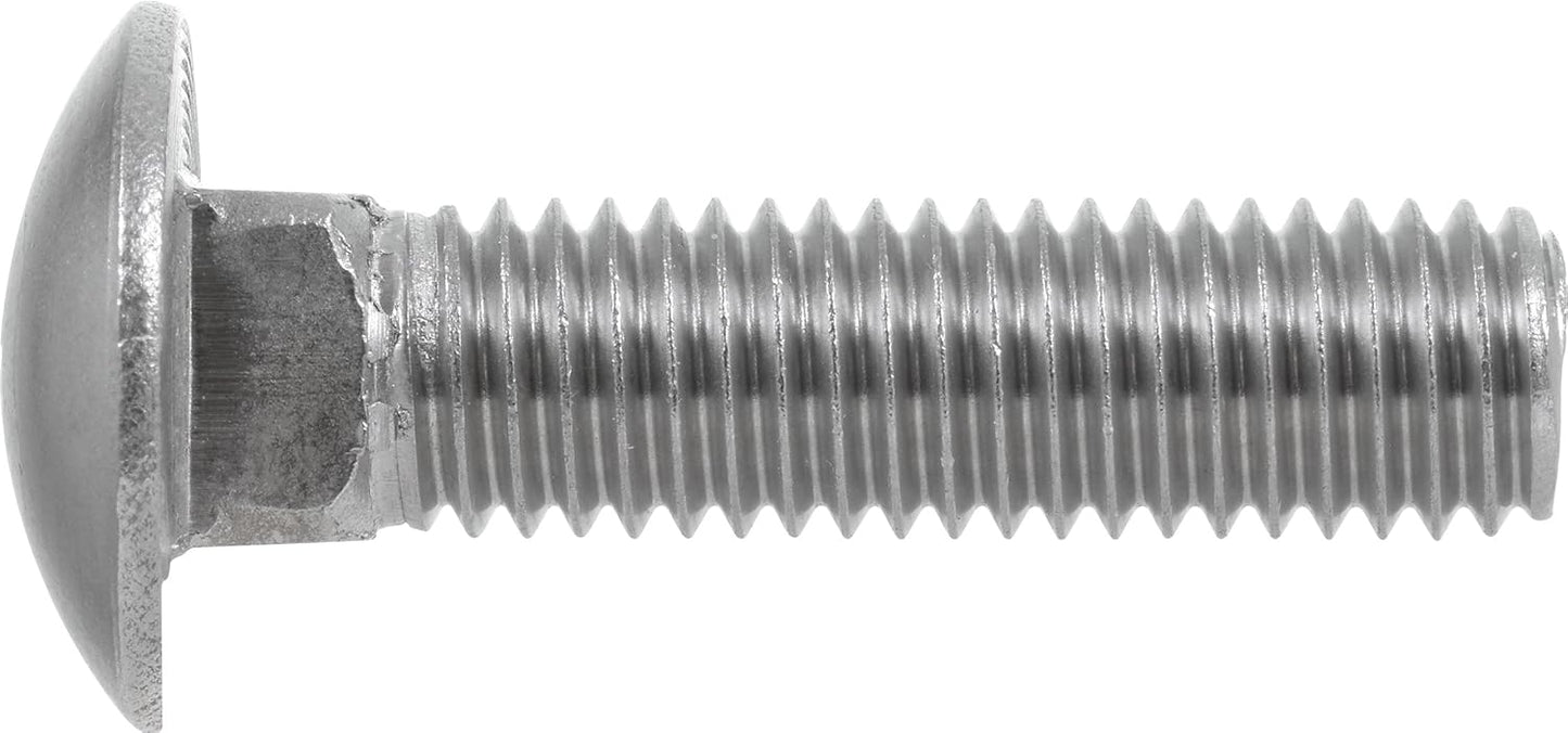 Hillman 1/4 in. x 1 in. Stainless Steel Carriage Bolt, 50-Pack