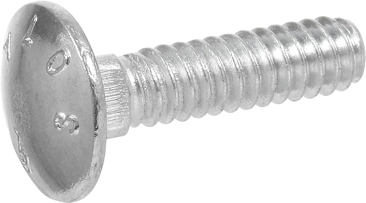 Hillman 3/16 in. x 2 in. Zinc-Plated Steel Carriage Bolt, 100-Pack