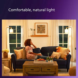 Philips 60W Equivalent A19 LED Bulb, Dimmable, High CRI 90+, Soft White 2700K, 800 Lumens, Medium Base (E26), 4-Pack