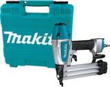Makita 15 Amp 12 in. Dual-Bevel Sliding Compound Miter Saw with Laser + Bonus Pneumatic 2 in. 18-Gauge Brad Nailer