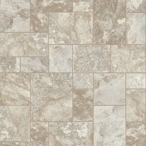 Congoleum AirStep Evolution Terrace 12-ft W x Cut-to-Length Blue Dusk Stone Look Low-Gloss Sheet Vinyl Flooring