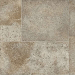 Congoleum AirStep Evolution Pathways Pacific Crest Trail Stone-Look Low-Gloss Sheet Vinyl, 12-ft Width, Cut-to-Length