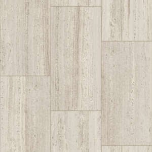 Congoleum AirStep Evolution Traverstone 12-ft W x Cut-to-Length Sheet Vinyl, White Sand, Low-Gloss Finish
