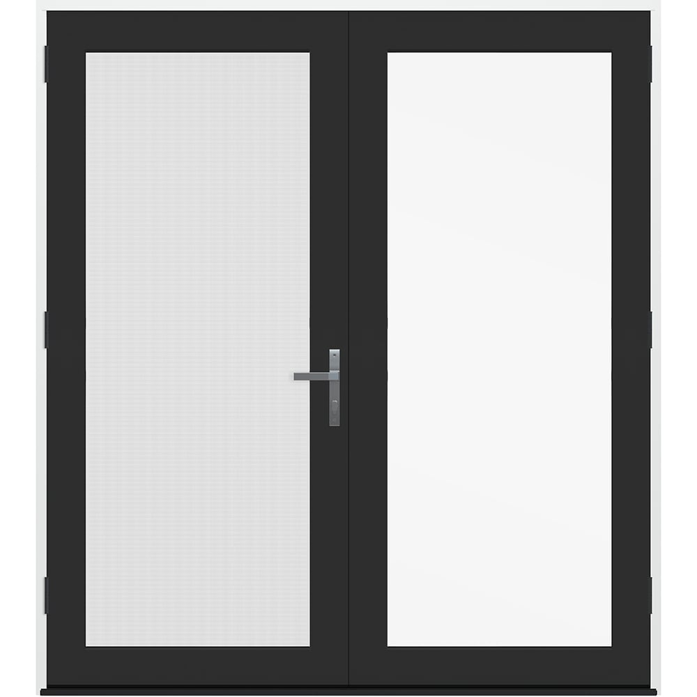 JELD-WEN 72-in x 80-in Fiberglass French, Right-hand inswing – product-only view