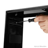 Black Under Desk Computer Tower Adjustable Holder - Super Arbor