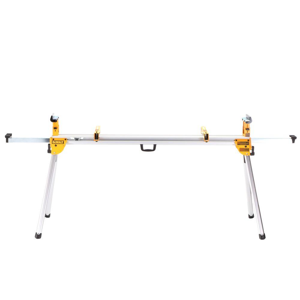 15 Amp Corded 12 in. Compound Double Bevel Miter Saw with Bonus Heavy-Duty Miter Saw Stand - Super Arbor