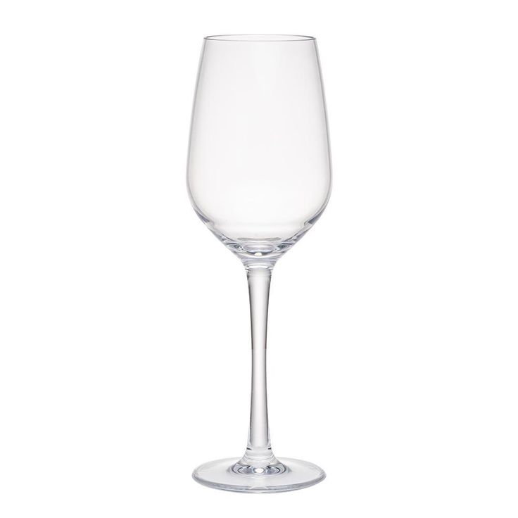 Hudson 4-Piece Tritan Acrylic 13 oz. White Wine Glass Set