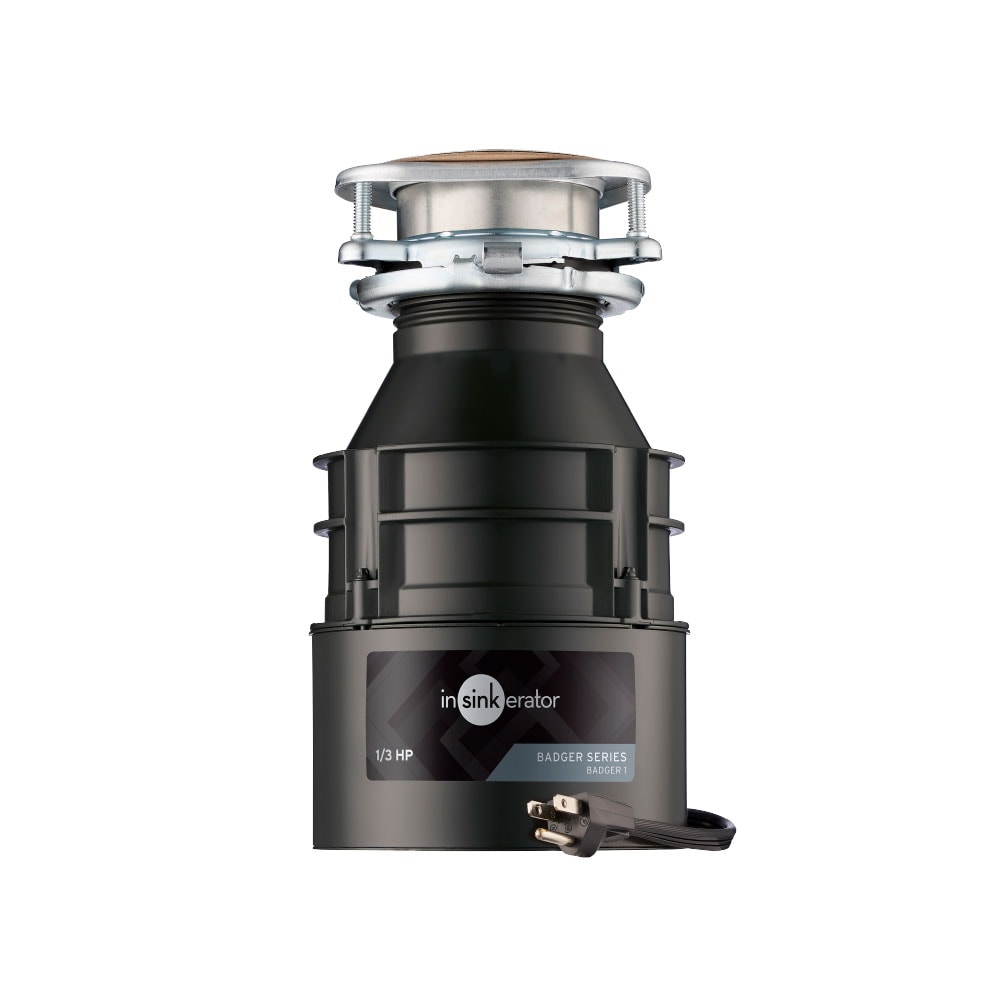 InSinkErator Badger 1 Series 1/3-HP Continuous Feed Garbage Disposal