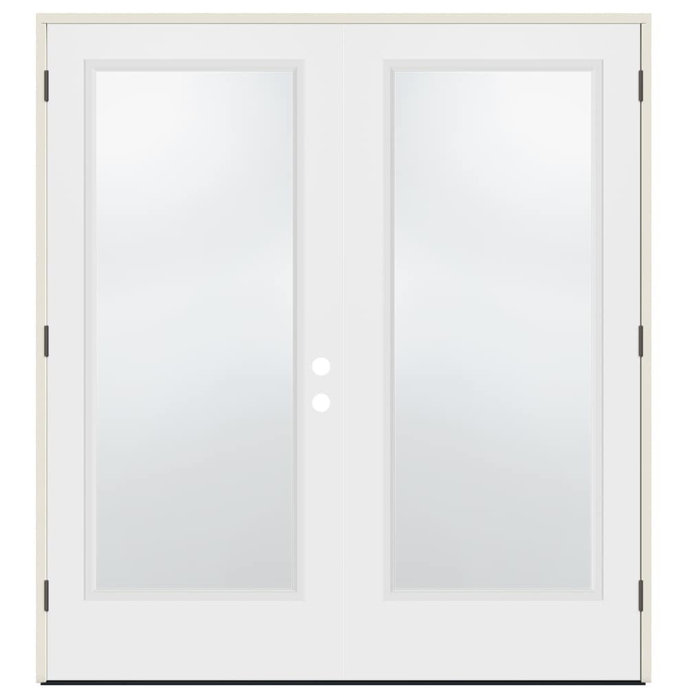JELD-WEN 72-in x 80-in Steel French, Right-hand inswing – product-only view