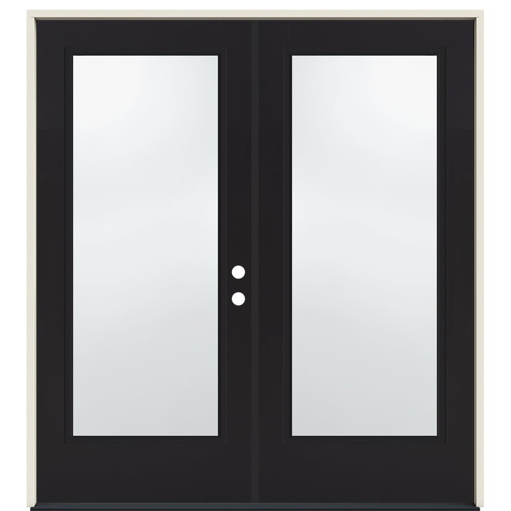 JELD-WEN 72-in x 80-in Steel French, Left-hand inswing – product-only view