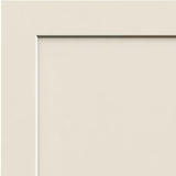 32 in. x 80 in. 1-Panel Craftsman Primed Steel Prehung Left-Hand Inswing Front Door - Super Arbor