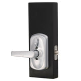 Plymouth Satin Chrome Electronic Door Lock with Elan Door Lever Featuring Flex Lock - Super Arbor
