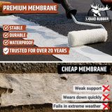 Liquid Rubber Geo-Textile Polyester Roof Fabric, 4-in x 160-ft Reinforcing Roll