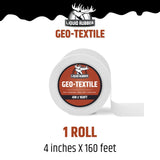 Liquid Rubber Geo-Textile Polyester Roof Fabric, 4-in x 160-ft Reinforcing Roll