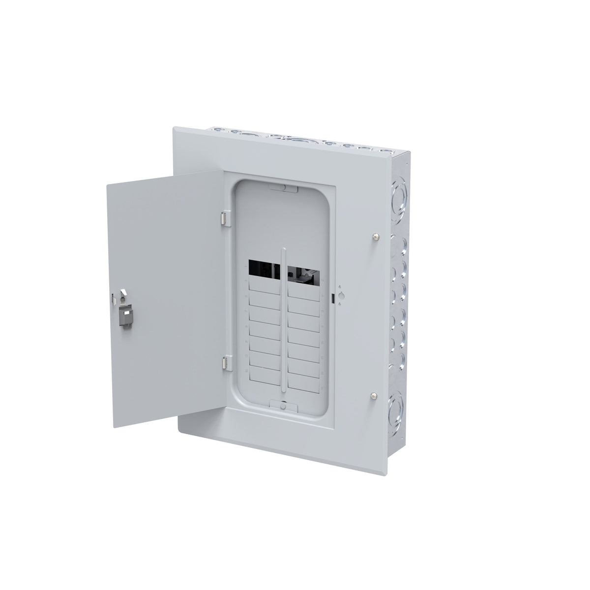 ABB ReliaHome P-Series 125-Amp 16-space load center - detail view