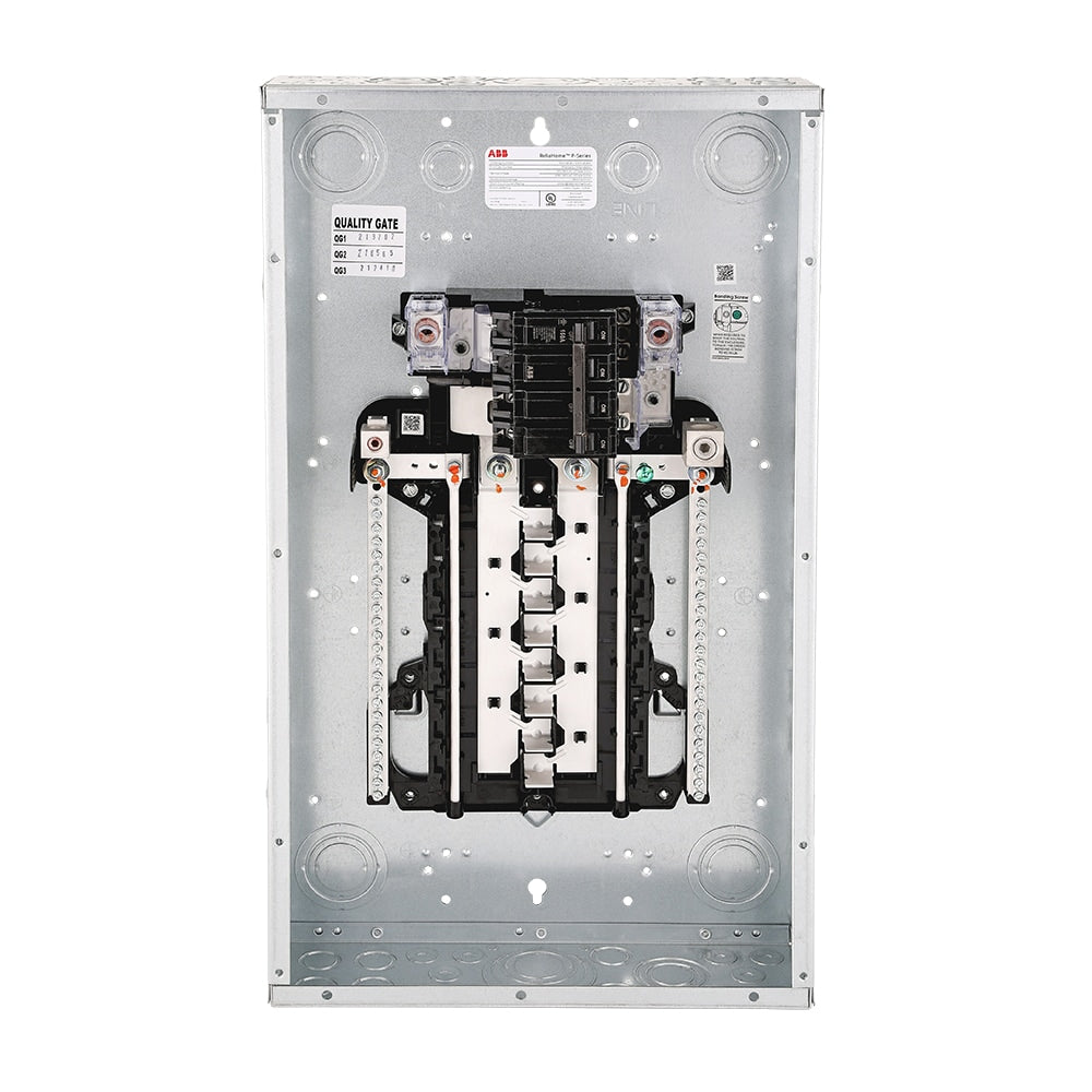ABB ReliaHome P-Series 150-Amp 16-space load center - detail view