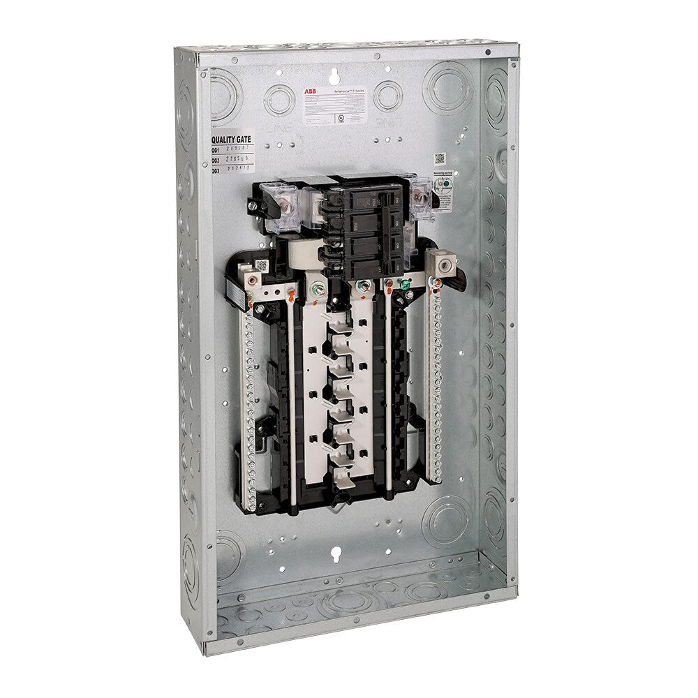 ABB ReliaHome P-Series 150-Amp 16-space load center - label view