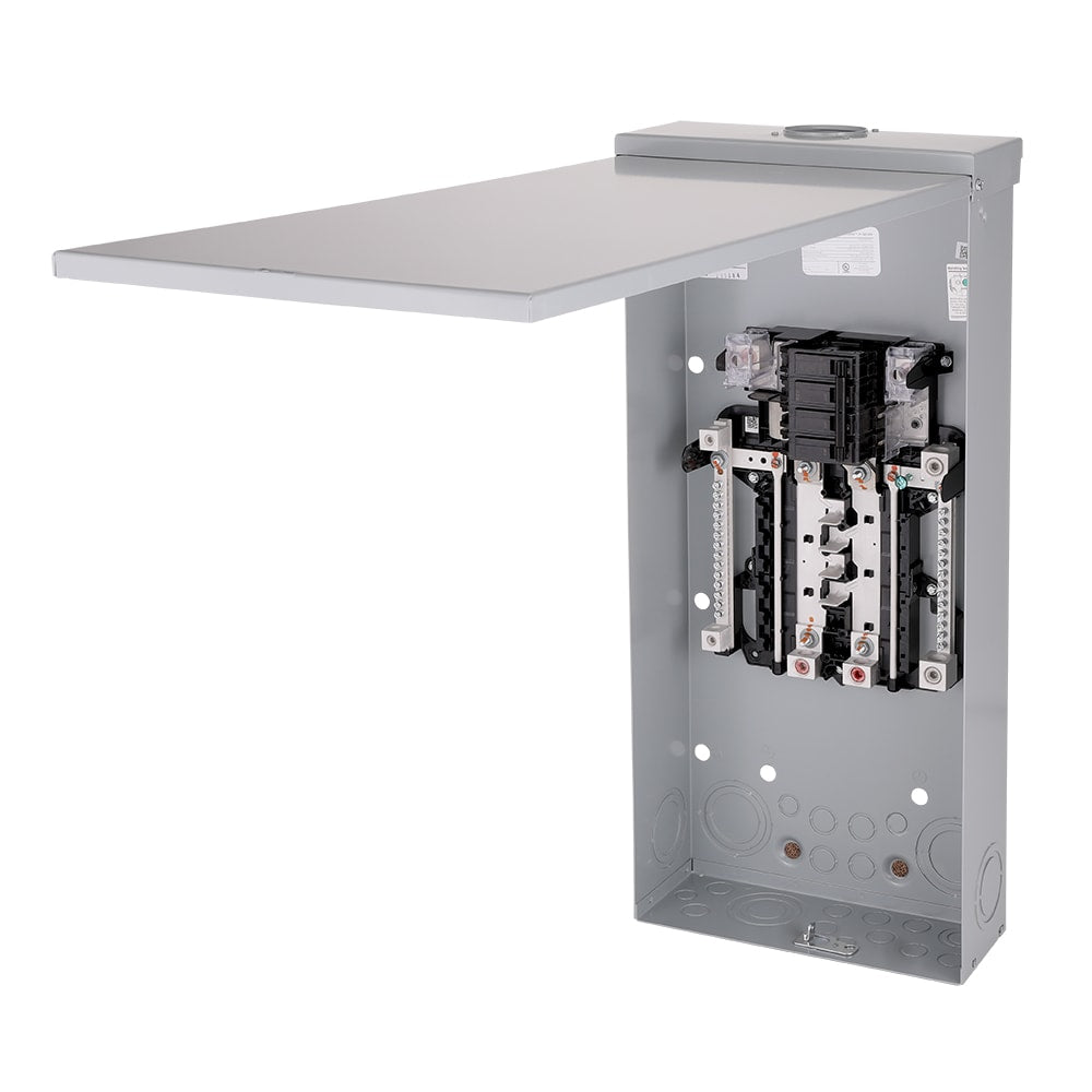 ABB ReliaHome P-Series 200-Amp 8-space load center - label view