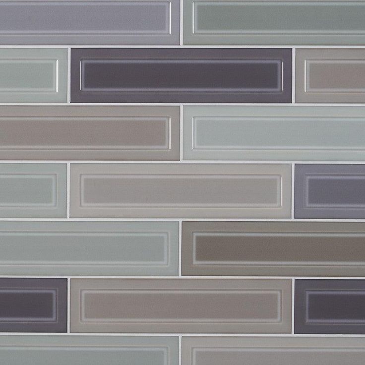 Bond Tile Sphinx Dark Blend 3 in. x 12 in. Ceramic Wall Tile (44 Pieces 10.76 Sq. Ft. / Box)