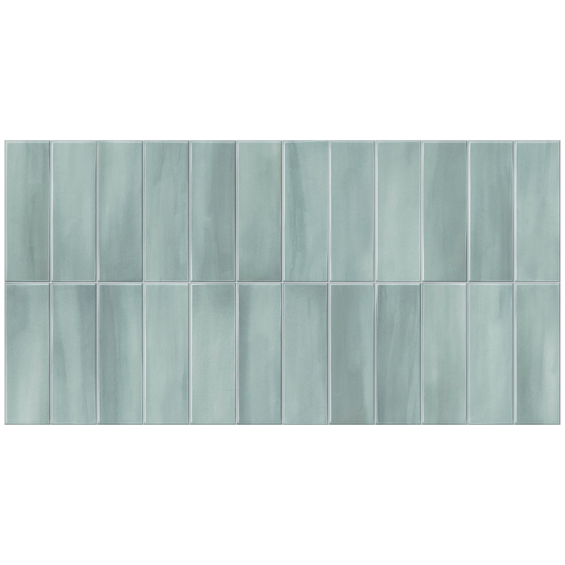 Giorbello Allure Sage 12-in x 24-in Glazed Porcelain Handcrafted look Wall Tile product image