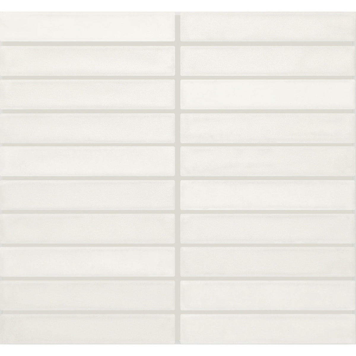 Daltile Handcrafted Artistry Blanca 10-in x 12-in Matte Ceramic Handcrafted look Mosaic Floor and Wall Tile product image