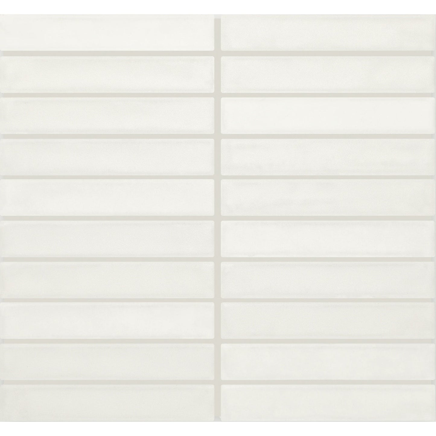 Daltile Handcrafted Artistry Blanca 10-in x 12-in Matte Ceramic Handcrafted look Mosaic Floor and Wall Tile product image