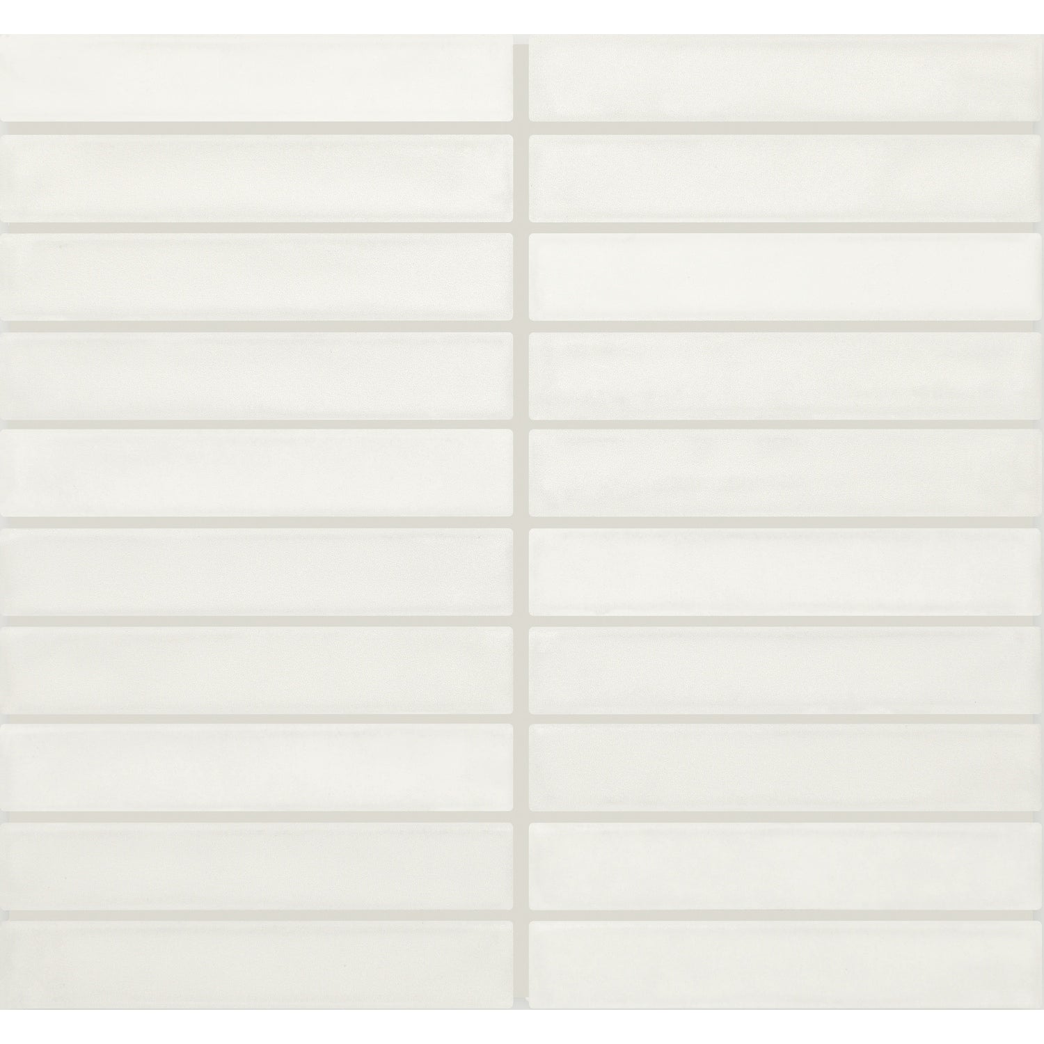 Daltile Handcrafted Artistry Blanca 10-in x 12-in Matte Ceramic Handcrafted look Mosaic Floor and Wall Tile product image