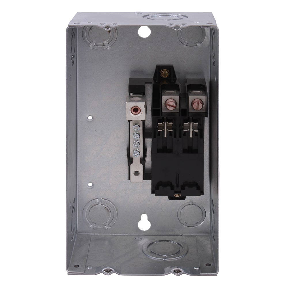 ABB ReliaHome T-Series 70-Amp 4-space load center - detail view