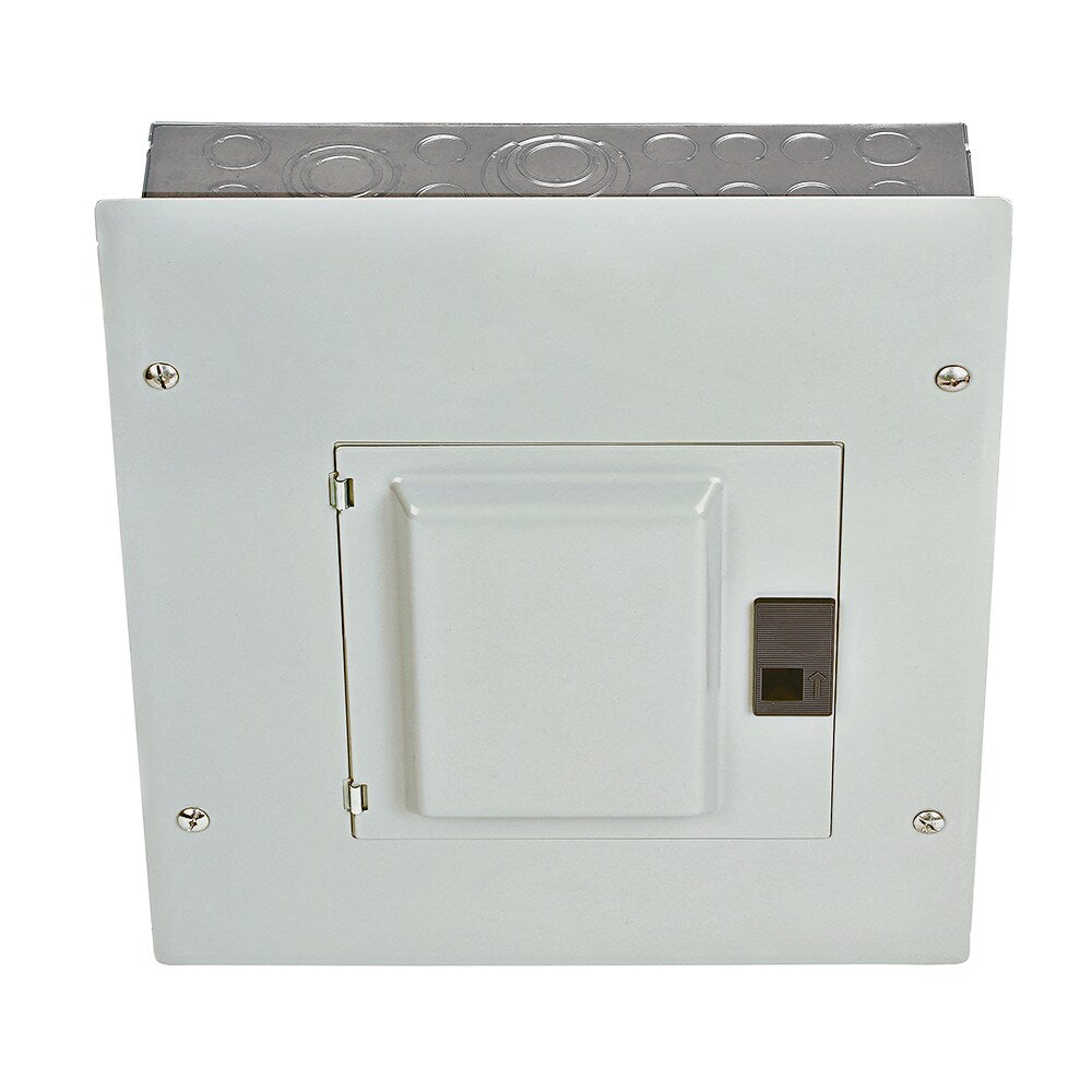 ABB ReliaHome T-Series 125-Amp 14-space load center - installed context