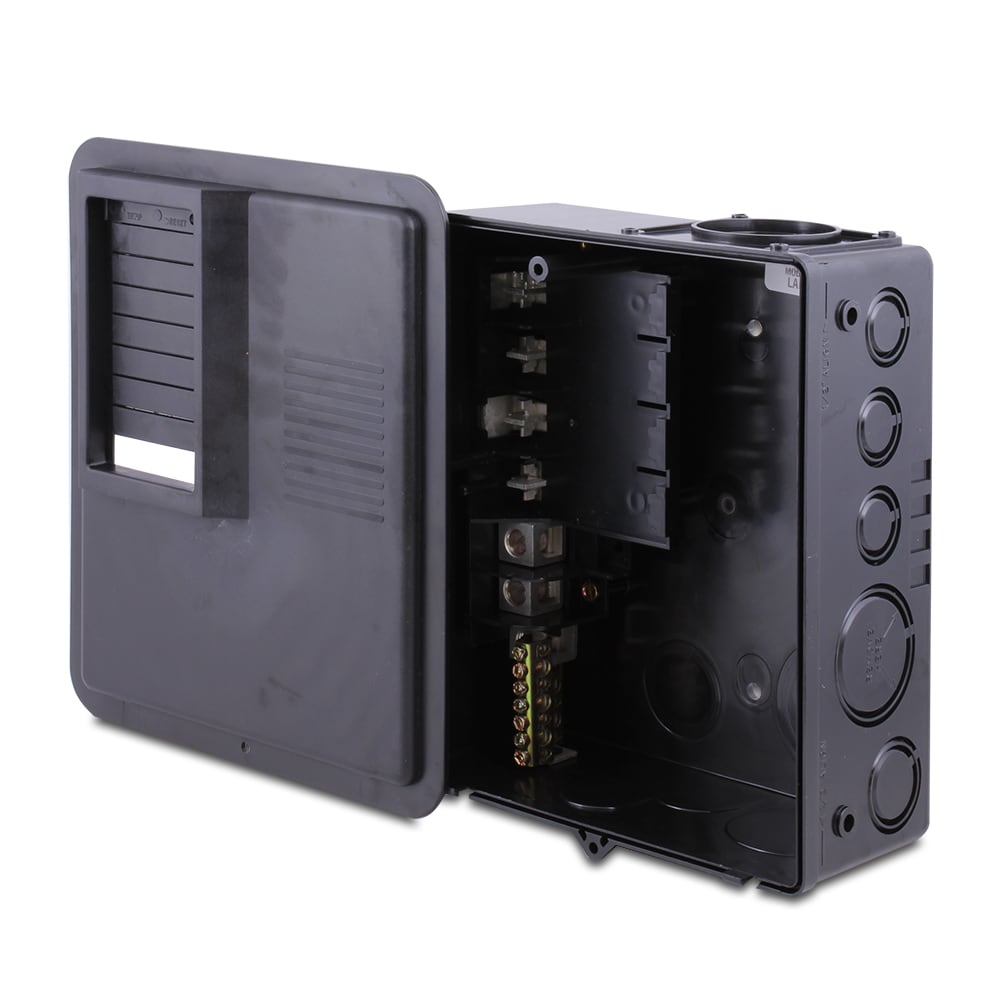 ABB ReliaHome T-Series 125-Amp 4-space load center - label view
