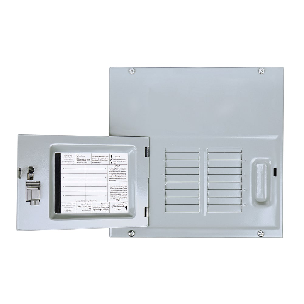 ABB ReliaHome T-Series 125-Amp 8-space load center - detail view