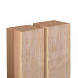 4 in. x 4 in. x 8 ft. Western Red Cedar Fence Post (2-Pack) - Super Arbor