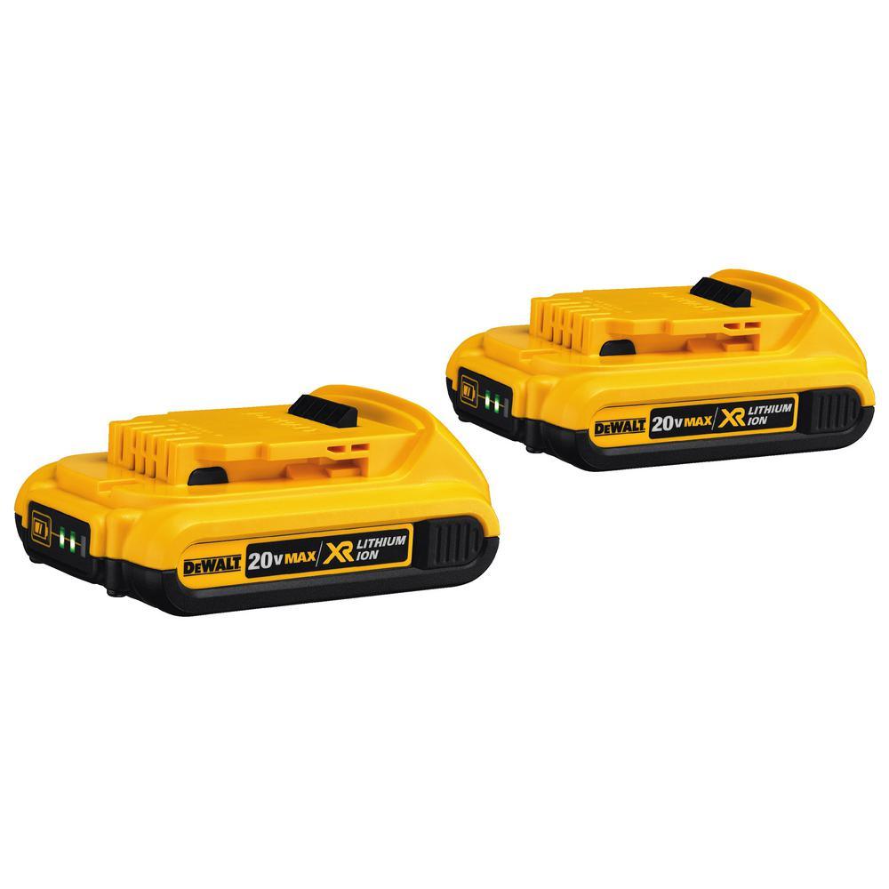 20-Volt MAX Lithium-Ion Battery Pack (4-Pack) with Bonus 20-Volt MAX Lithium-Ion Compact Battery Pack 2.0 Ah (2-Pack) - Super Arbor