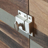 2 in. Satin Nickel Matchbox Door Latch