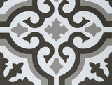 Style Selections Charlotte Deco 3-mil x 12-in W x 12-in L Water Resistant Peel and Stick Luxury Vinyl Tile Flooring