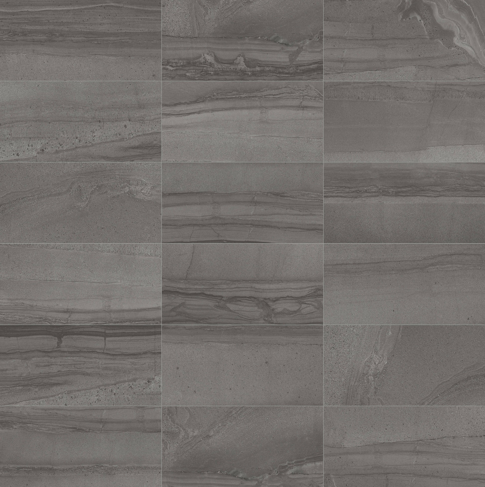 Satori Amelia Carbon 12-in x 24-in Glazed Porcelain Floor and Wall Tile product image