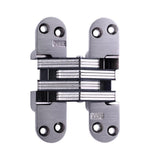 1-1/8 in. x 4-5/8 in. Satin Brass Invisible Hinge - Super Arbor