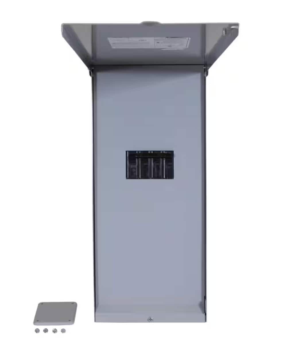 ABB ReliaHome 200-Amp 0-space load center - interior view